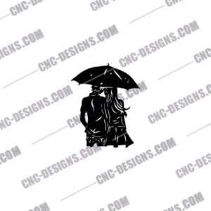 Under the Umbrella DXF Art