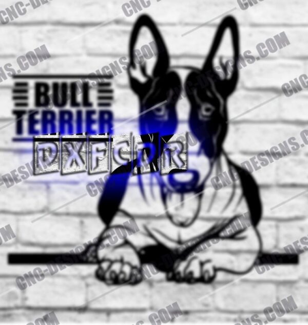 Bull Terrier DXF Files