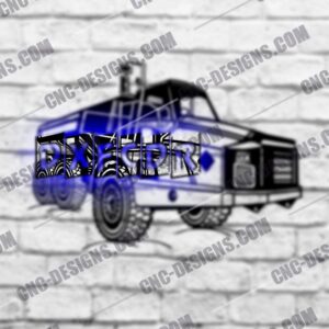 Dump Truck DXF File