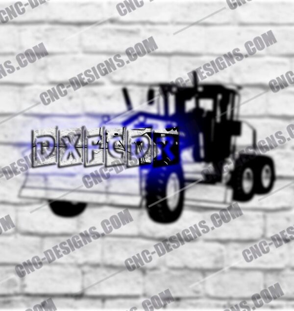 Road Grader DXF Files