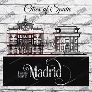 Madrid Landmarks DXF Files