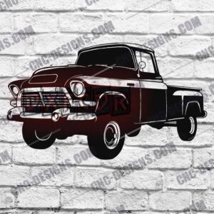 Vintage Pickup 1949 DXF Files