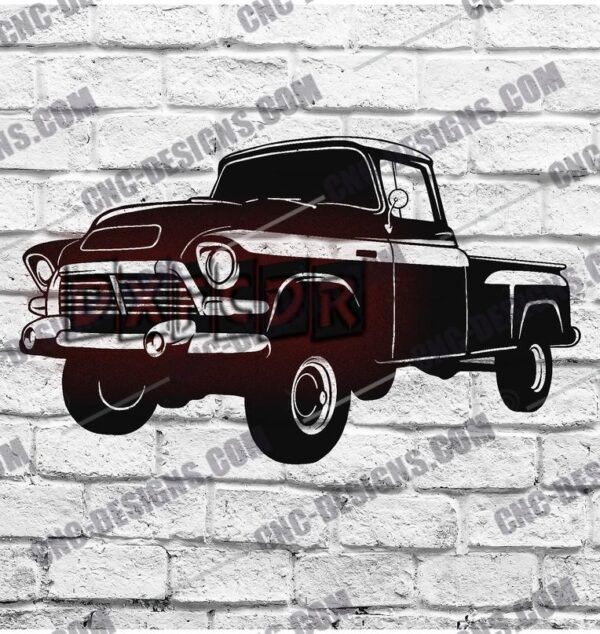 Vintage Pickup 1949 DXF Files