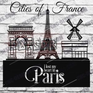 Paris DXF Files Collection