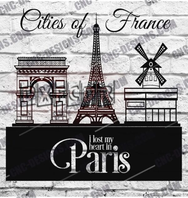 Paris DXF Files Collection