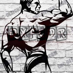 Bodybuilding and Powerlifting DXF Files