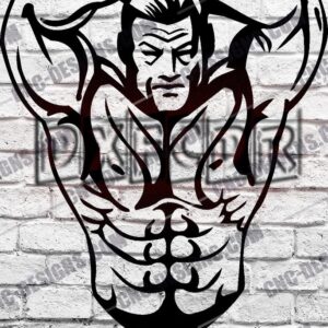 Bodybuilding and Powerlifting DXF Files