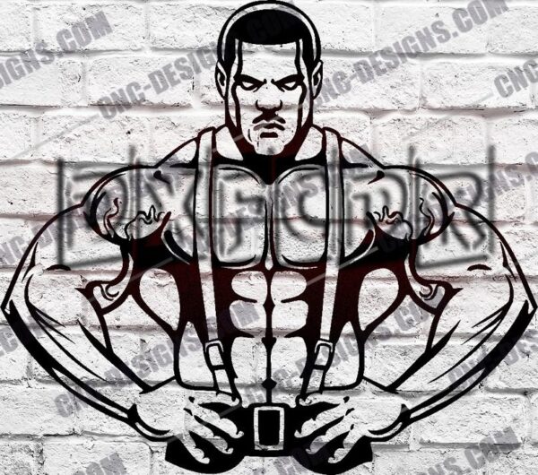 Bodybuilding and Powerlifting DXF Designs