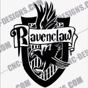 Ravenclaw Crest DXF File