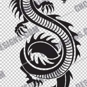 Dragon DXF File