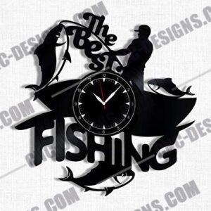 "Fishing Clock DXF File"