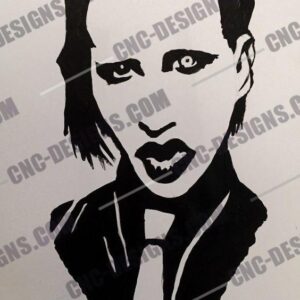 "Marilyn Manson DXF File"