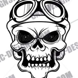 Cowboy Skull DXF File