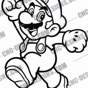 Mario DXF Files for CNC Machines