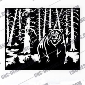 Dipper Cubs Nature DXF Files