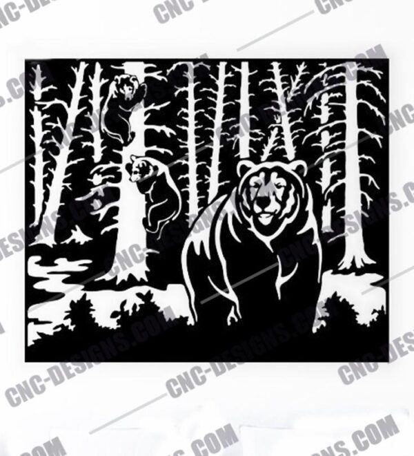 Dipper Cubs Nature DXF Files