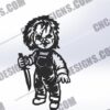 Chucky Halloween CNC Files