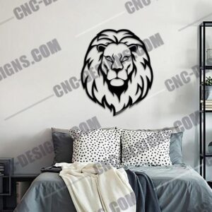 Majestic Lion DXF File