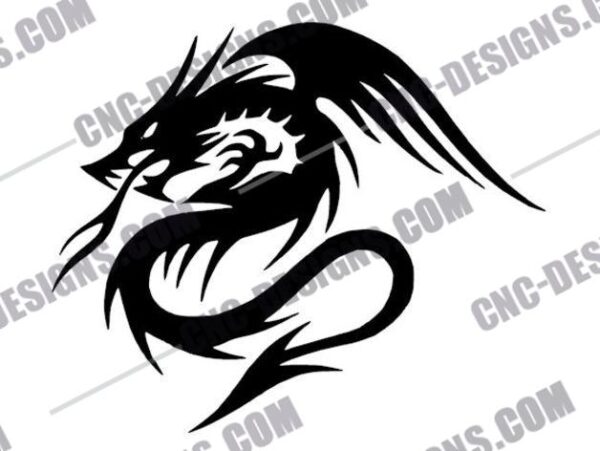 "Dragon DXF Files Collection"