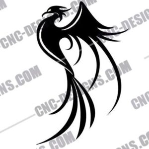 "Majestic Phoenix DXF File"