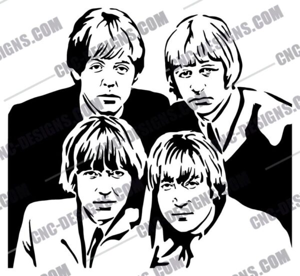 The Beatles DXF Files