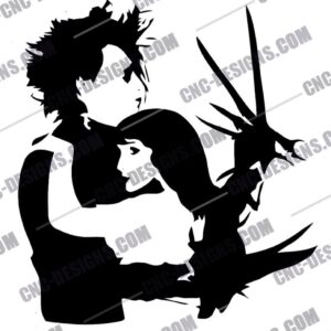 Edward Scissor Hands DXF Files