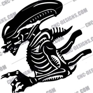 Alien DXF Files Collection