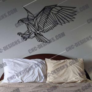 Majestic Flying Eagle DXF File