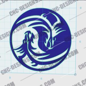 "Dragon DXF Files"