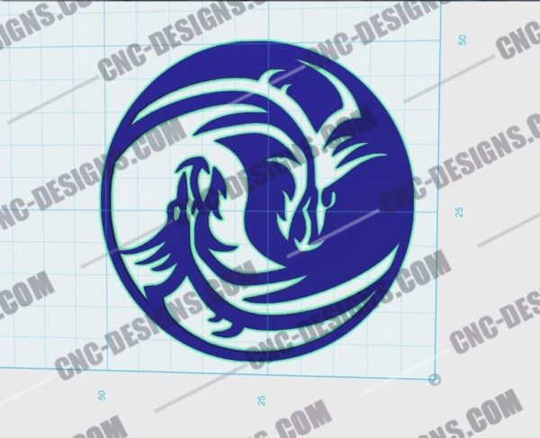 "Dragon DXF Files"