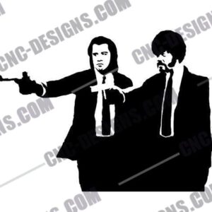 "Pulp Fiction DXF Files"