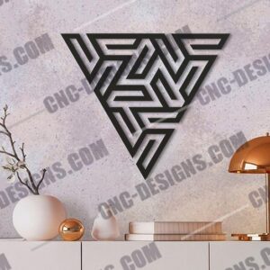 "Geometric DXF Designs for CNC Machines"