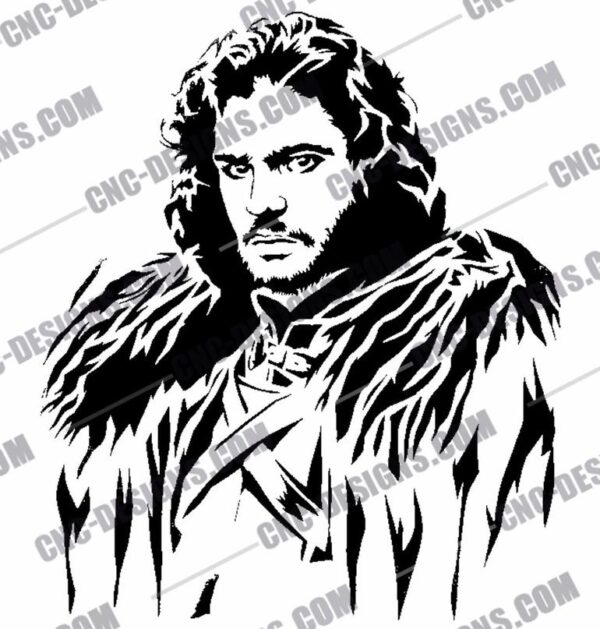 "Jon Snow DXF Files"