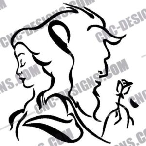 Beauty and Beast DXF Files