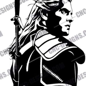 Geralt of Rivia DXF Design