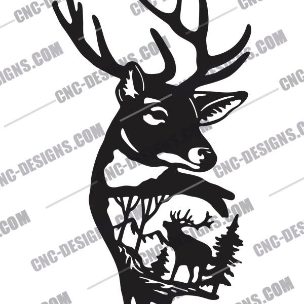 Majestic Deer Wall Decor