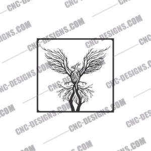 Phoenix DXF File for CNC Cutting